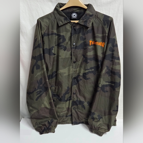 Thrasher Magazine Skategoat Camo Jacket Mens Size M. - Picture 1 of 10